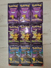LOT DE 9 BOOSTER NEUF TRICK OR