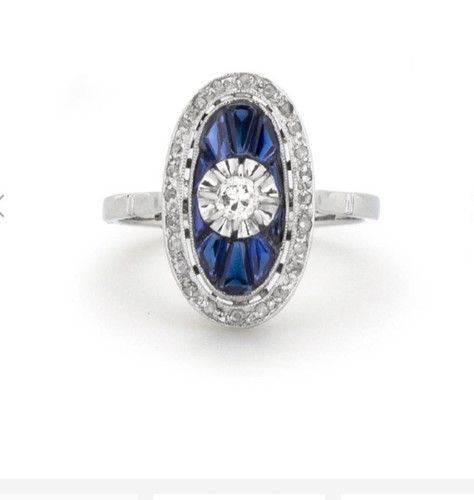 Bague blanc carats - 18,