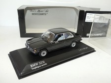 BMW 323 i SALOON E21 1975-83 Gris Foncé MINICHAMPS 1:43