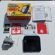 Console Nintendo 2DS Noir/Bleu New Super Mario Bros 2 Special Edition PAL EUR FR