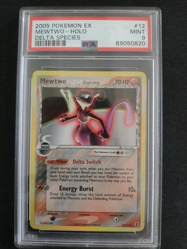 Pokemon mewtwo 113 holo - mewtwo, 12/113