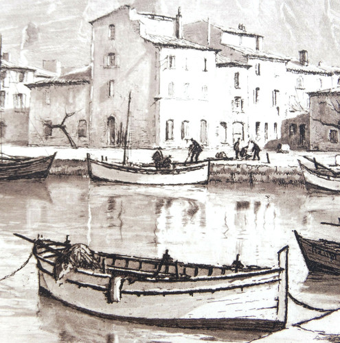 Port saint chamas 1940 - port, de