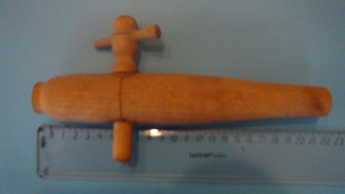 Ancien robinet bois - en, pour