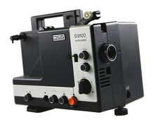 Super 8mm Projecteur de Cinéma Eumig S9100 Multicouches Comme Pièce/Défectueux