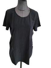 Très Belle Blouse Longue Noir