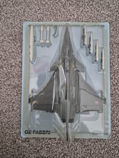 Modèle D'Avion En Métal ATLAS GE FABBRI 1:100 DASSAULT RAFALE Français