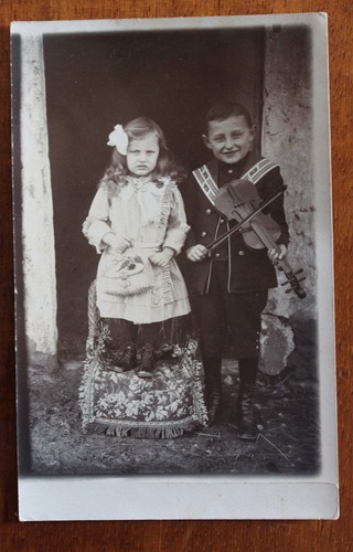 Cpa carte photo enfant - carte, photo-