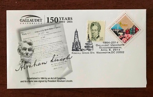 Special postmark gallaudet - special,