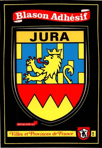Carte postale blason - carte,