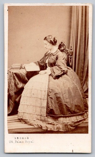Cdv 1865 mme lumont femme - cdv,