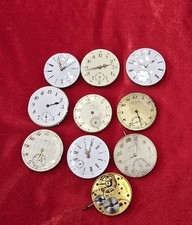 LOT MOUVEMENT MONTRE GOUSSET X10 OMEGA MOVADO LIP ECT... VINTAGE POCKET WATCH 