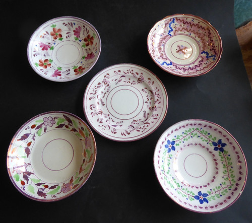 Lot assiette faience - assiette,