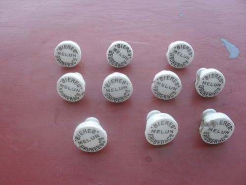 Lot 10 capsules de - , biere