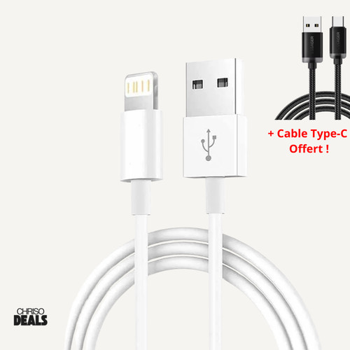 Câble usb iphone ios 12 - câble, 14