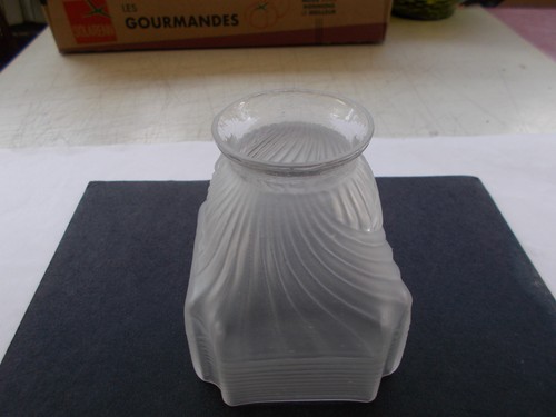 Ancien abat jour - abat-jour, verre