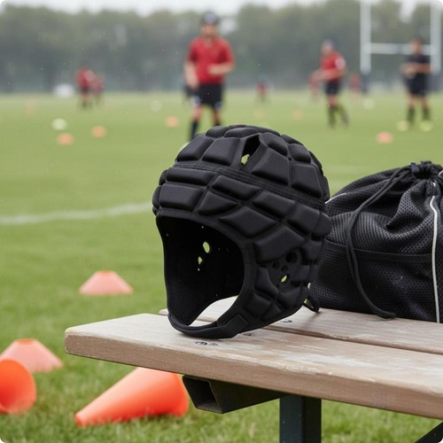 Casque rugby rembourré - de,