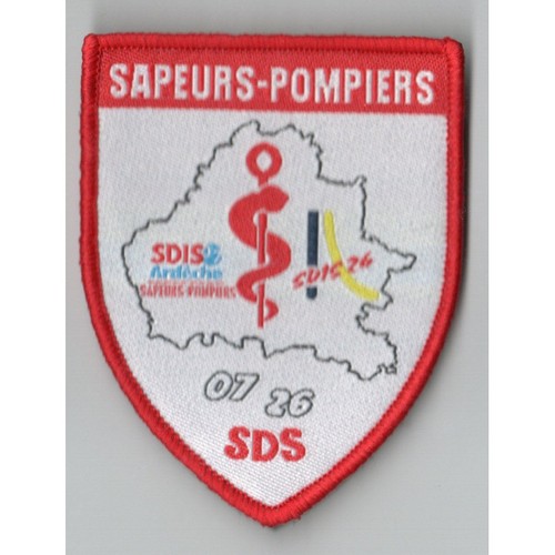 Ecussons pompiers sds sssm - pompiers,