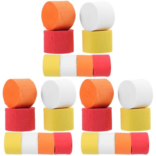 Assorted color crepe paper - crepe,