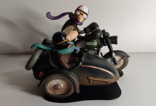 Figurine moto résine joe - moto,