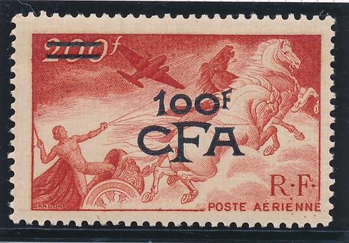 Timbre cfa réunion - réunion, 48*