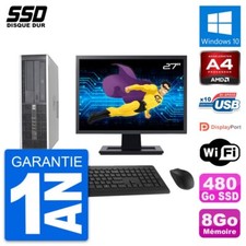 PC HP 6305 Pro SFF Ecran 27"