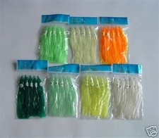 35 NEW Soft Trolling Squid Big Game Lure Bait Skirt 4"