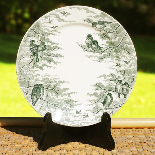 Assiette plate ancienne - , en