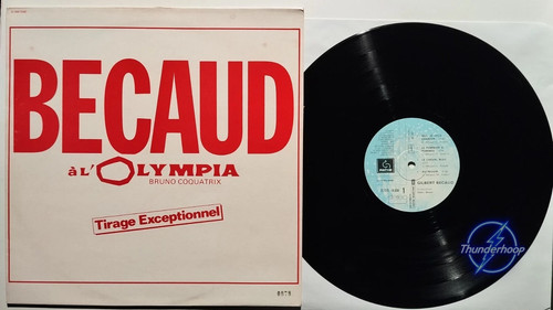 Gilbert becaud bécaud - gilbert, à
