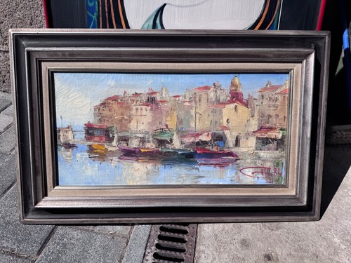 Tableau peinture huile - tableau,