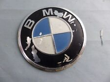 BMW ancien emblème logo sigle monogramme hayon coffre en métal