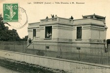 Carte CERNOY EN BERRY Villa Oranaise à M Bissonnet