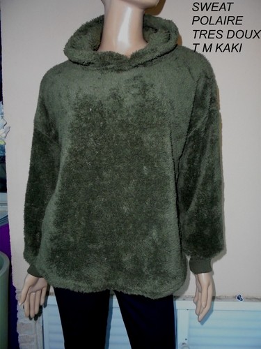 Sweat polaire capuche tout - sweat,