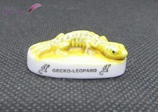 Feve  Animaux Les Reptiles Edition Atlas " Le Gecko-Leopard " #D33