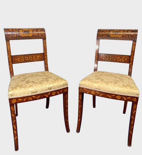 Paire chaises hollandaises - paire,