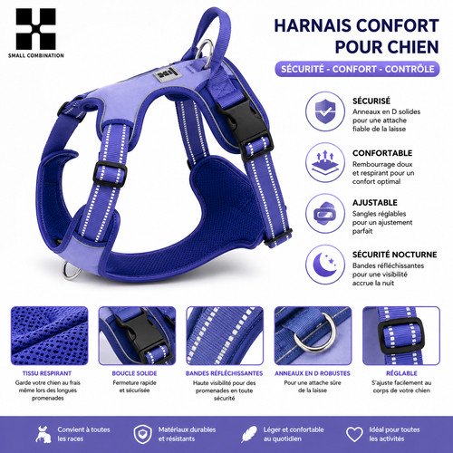 Harnais pour chien sans