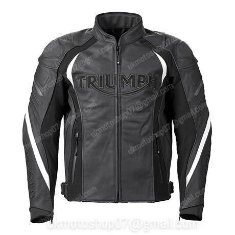 Triumph veste cuir moto - en, de