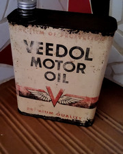 ANCIEN BIDON HUILE 2L . VEEDOL
