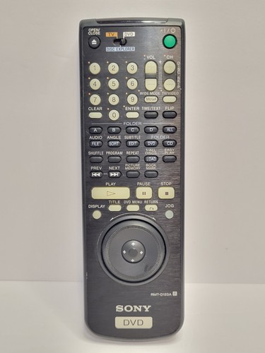 Sony rmt d123a - remote, for