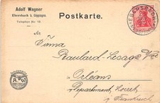 Deutschland - EBERSBACH AN DER FILS - Adolph Wagner - Schutzmarke A. W.