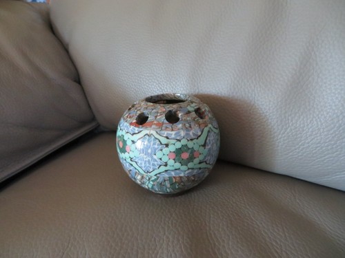 Ancien vase pique - vase, fleur