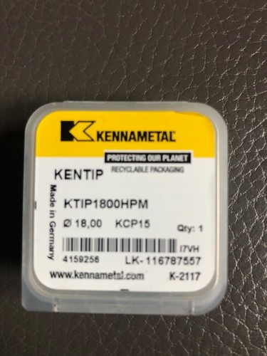Kennametal ktip 1800hpm kcp15 - kennametal,