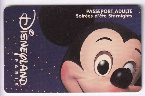 Disney paris pass - carte, /