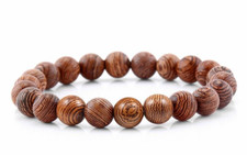 Bracelet de perles en bois, Sur mesure pour Homme, Femme ou Enfant