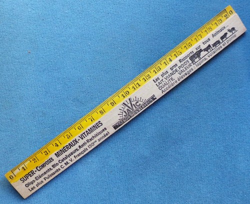 Ancienne règle bois - règle,