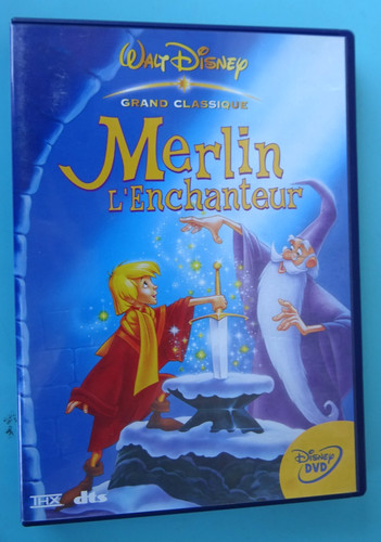 Dvd merlin enchanteur walt - dvd,