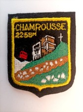 CHAMROUSSE embroidered felt