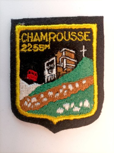 écusson chamrousse - Écusson,