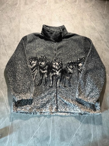 Veste polaire zippée - , vintage