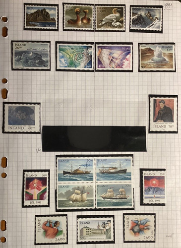 Timbres islande n 691 - timbres, n°