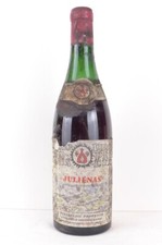 juliénas propriété (étiquette tâchée) rouge 1962 - beaujolais